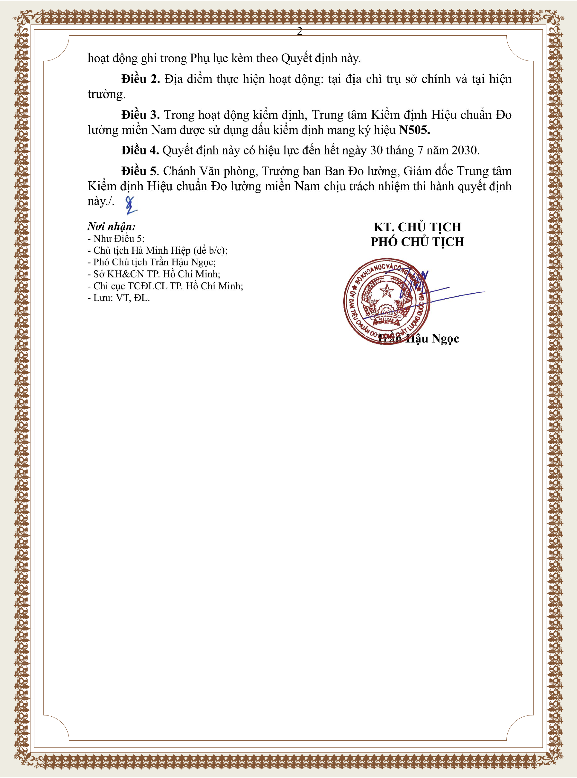 Kiểm định phương tiện đo